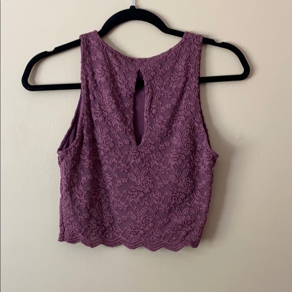 Lace Crop Top - Picture 2 of 4